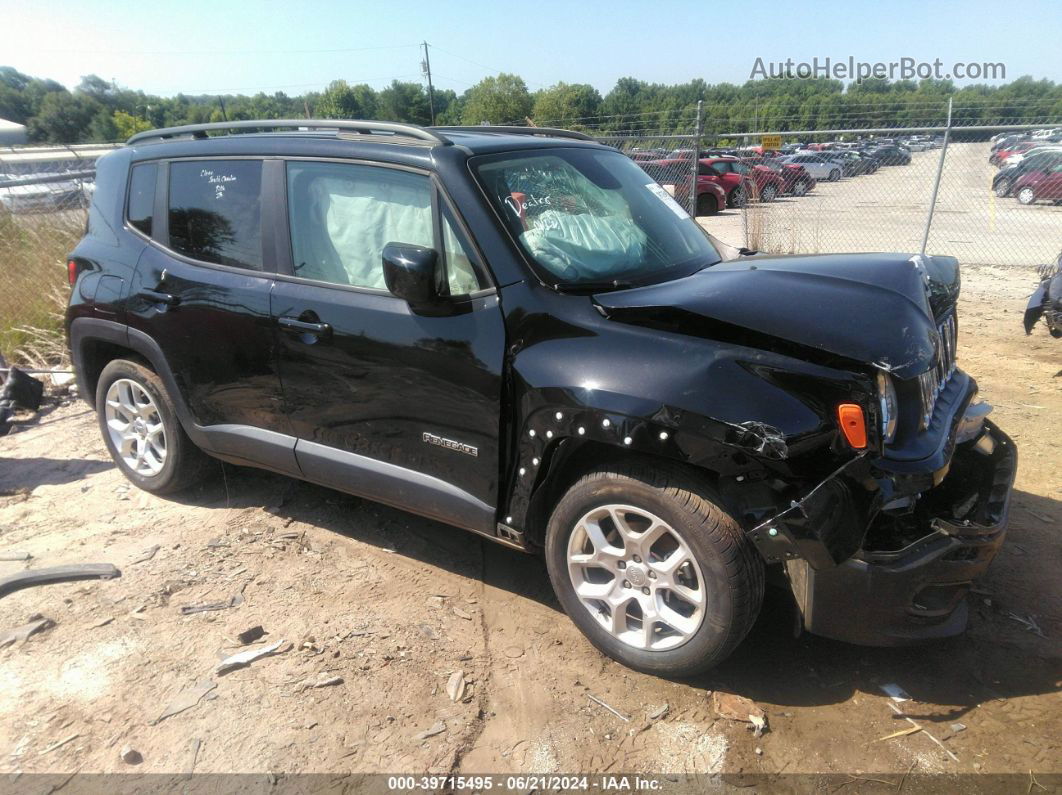 2018 Jeep Renegade Latitude Fwd Черный vin: ZACCJABB1JPH13385