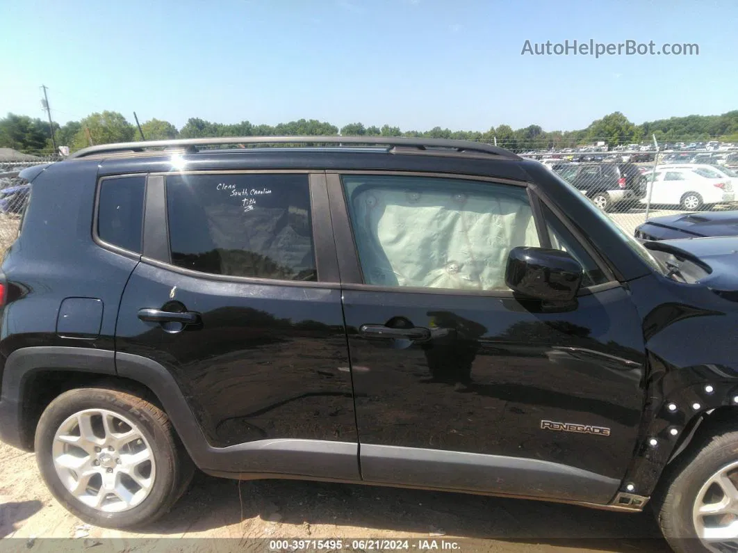 2018 Jeep Renegade Latitude Fwd Black vin: ZACCJABB1JPH13385