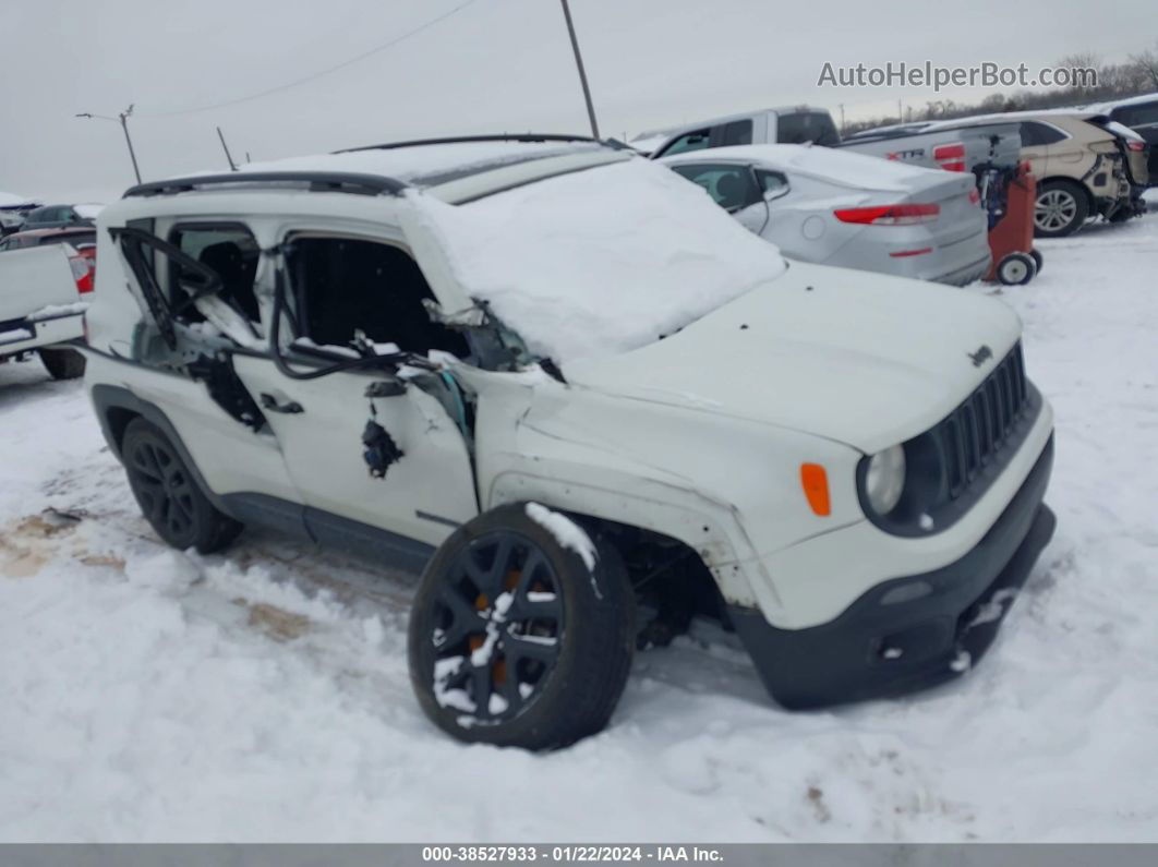 2018 Jeep Renegade Altitude Fwd White vin: ZACCJABB1JPH23964