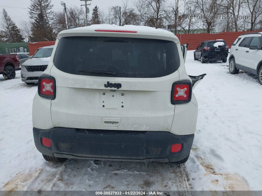 2018 Jeep Renegade Altitude Fwd White vin: ZACCJABB1JPH23964