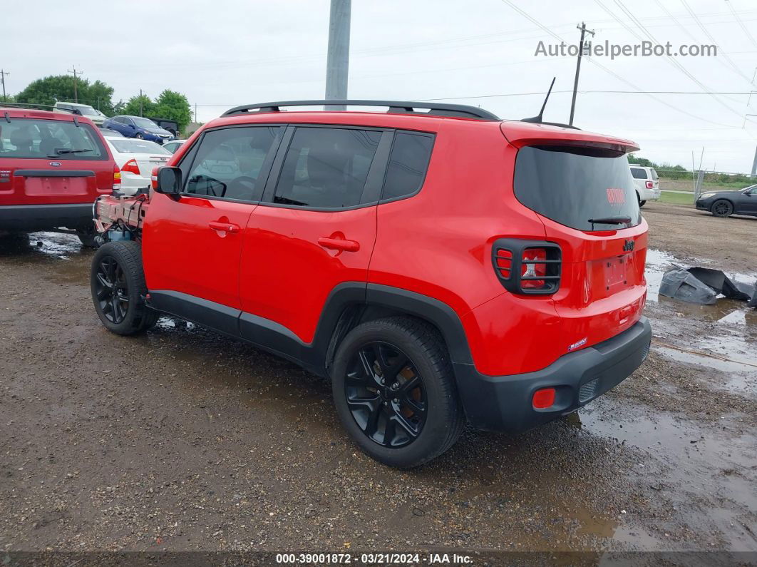 2018 Jeep Renegade Altitude Fwd Red vin: ZACCJABB1JPH40358