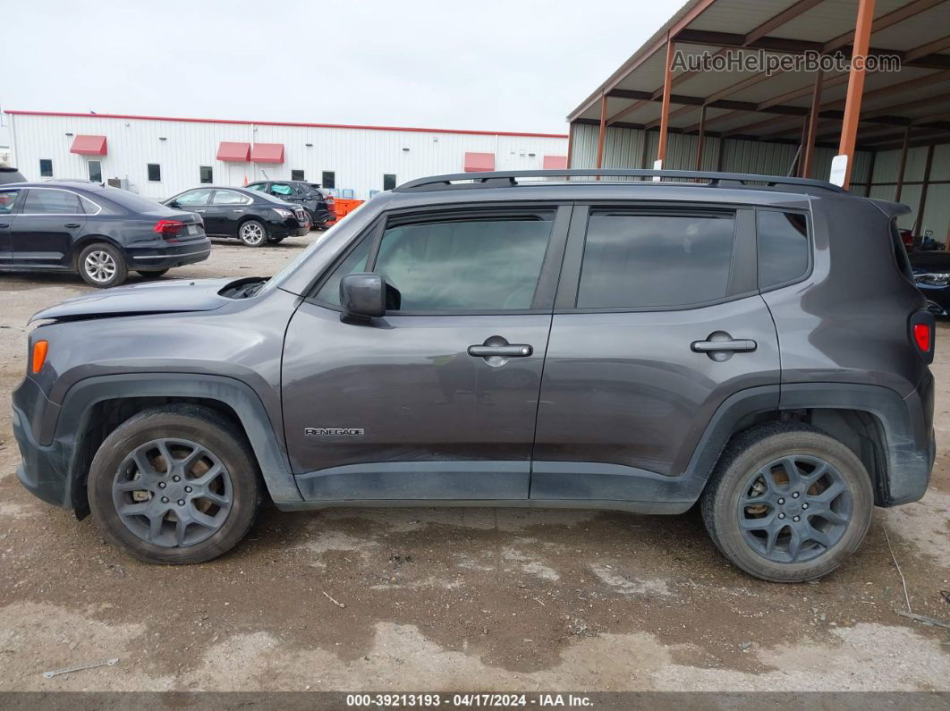 2018 Jeep Renegade Latitude Fwd Gray vin: ZACCJABB1JPJ30151