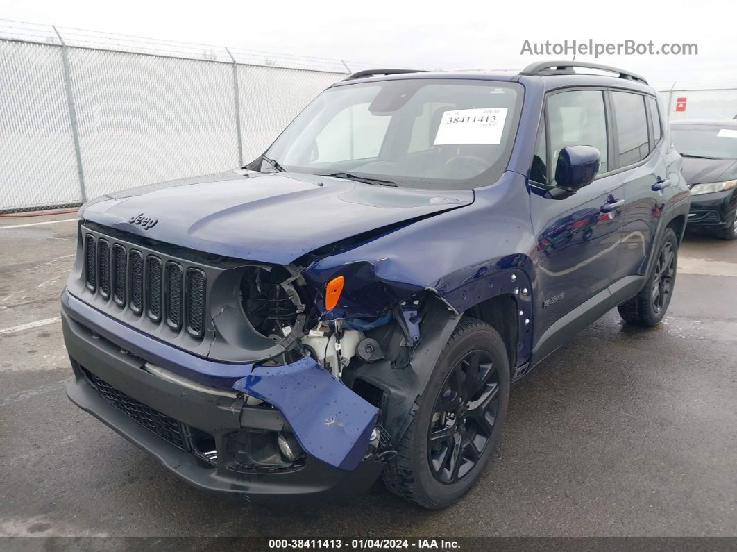 2018 Jeep Renegade Altitude Fwd Blue vin: ZACCJABB1JPJ54966