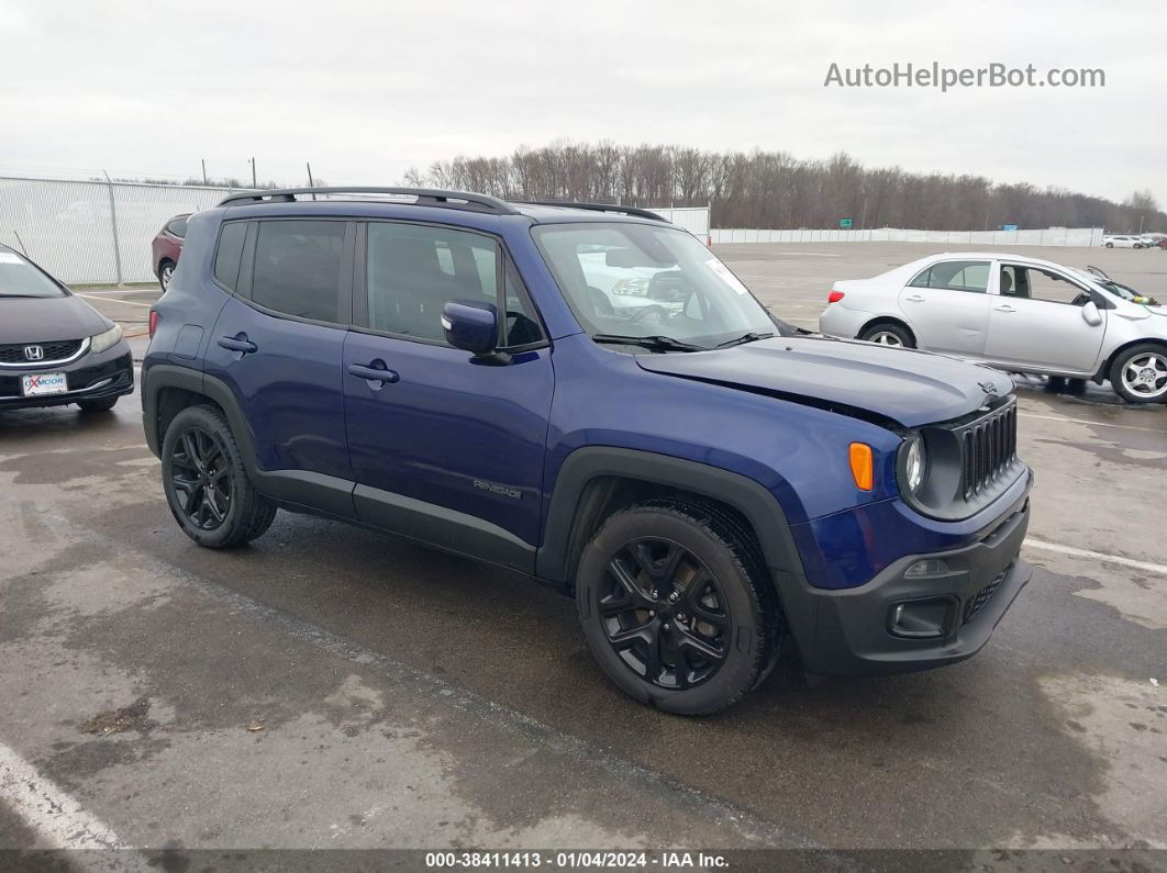 2018 Jeep Renegade Altitude Fwd Синий vin: ZACCJABB1JPJ54966