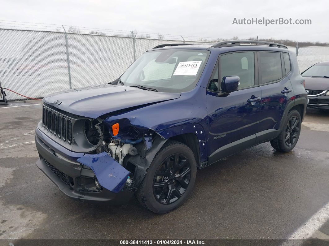 2018 Jeep Renegade Altitude Fwd Blue vin: ZACCJABB1JPJ54966