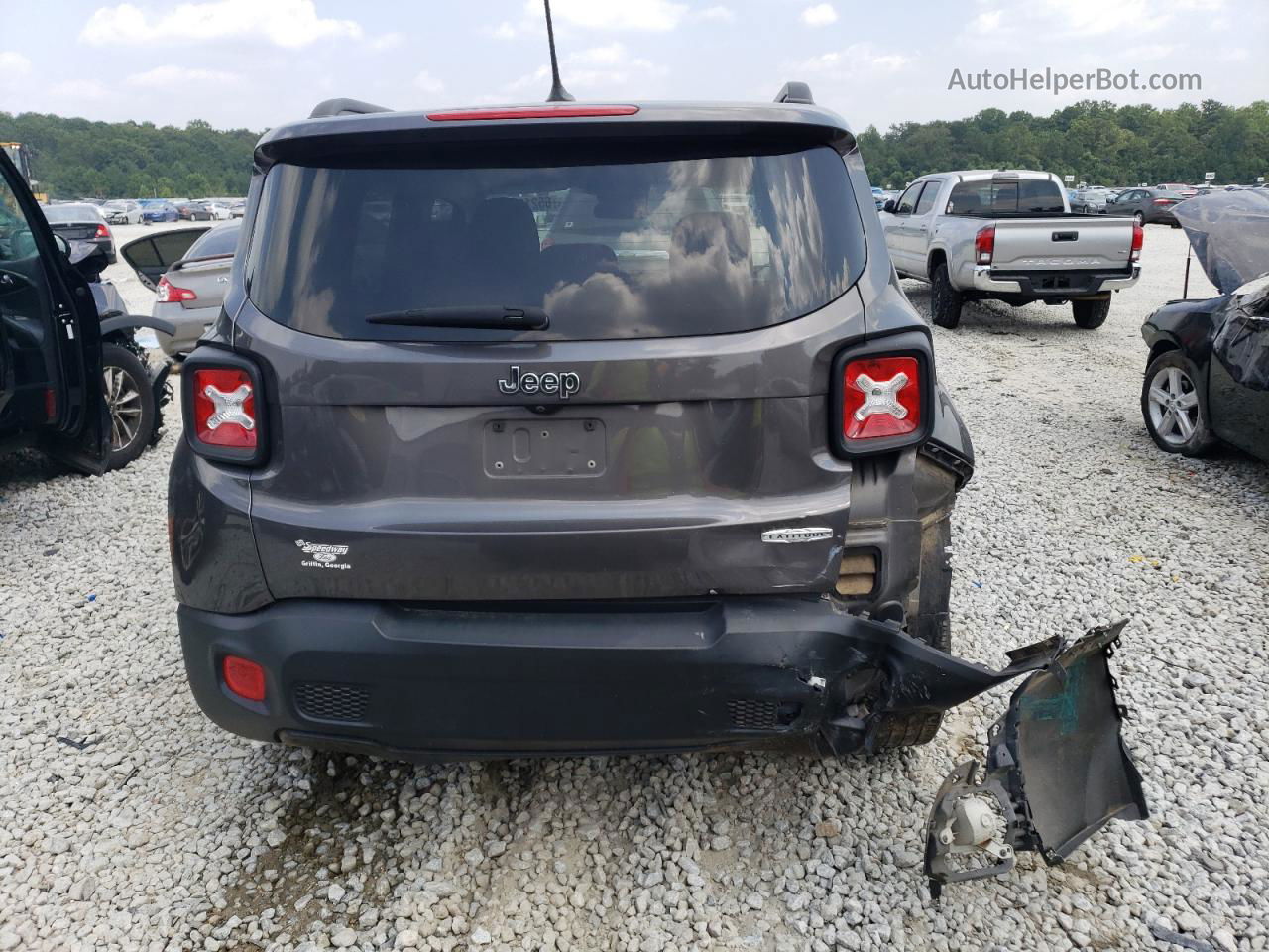 2017 Jeep Renegade Latitude Charcoal vin: ZACCJABB2HPF98970