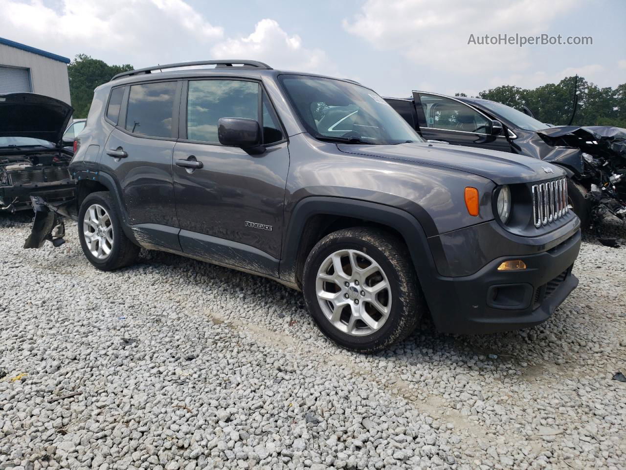 2017 Jeep Renegade Latitude Charcoal vin: ZACCJABB2HPF98970