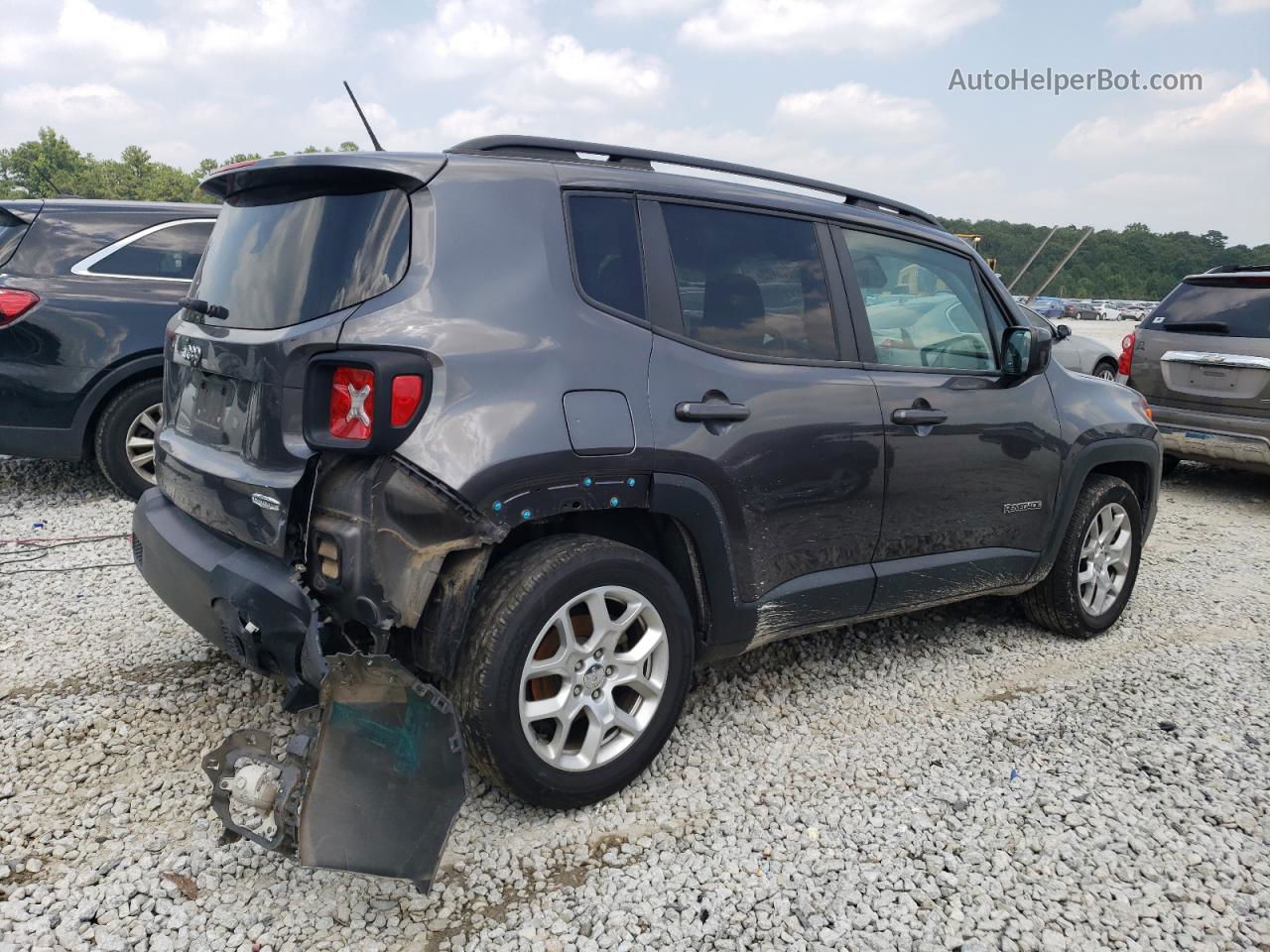 2017 Jeep Renegade Latitude Charcoal vin: ZACCJABB2HPF98970