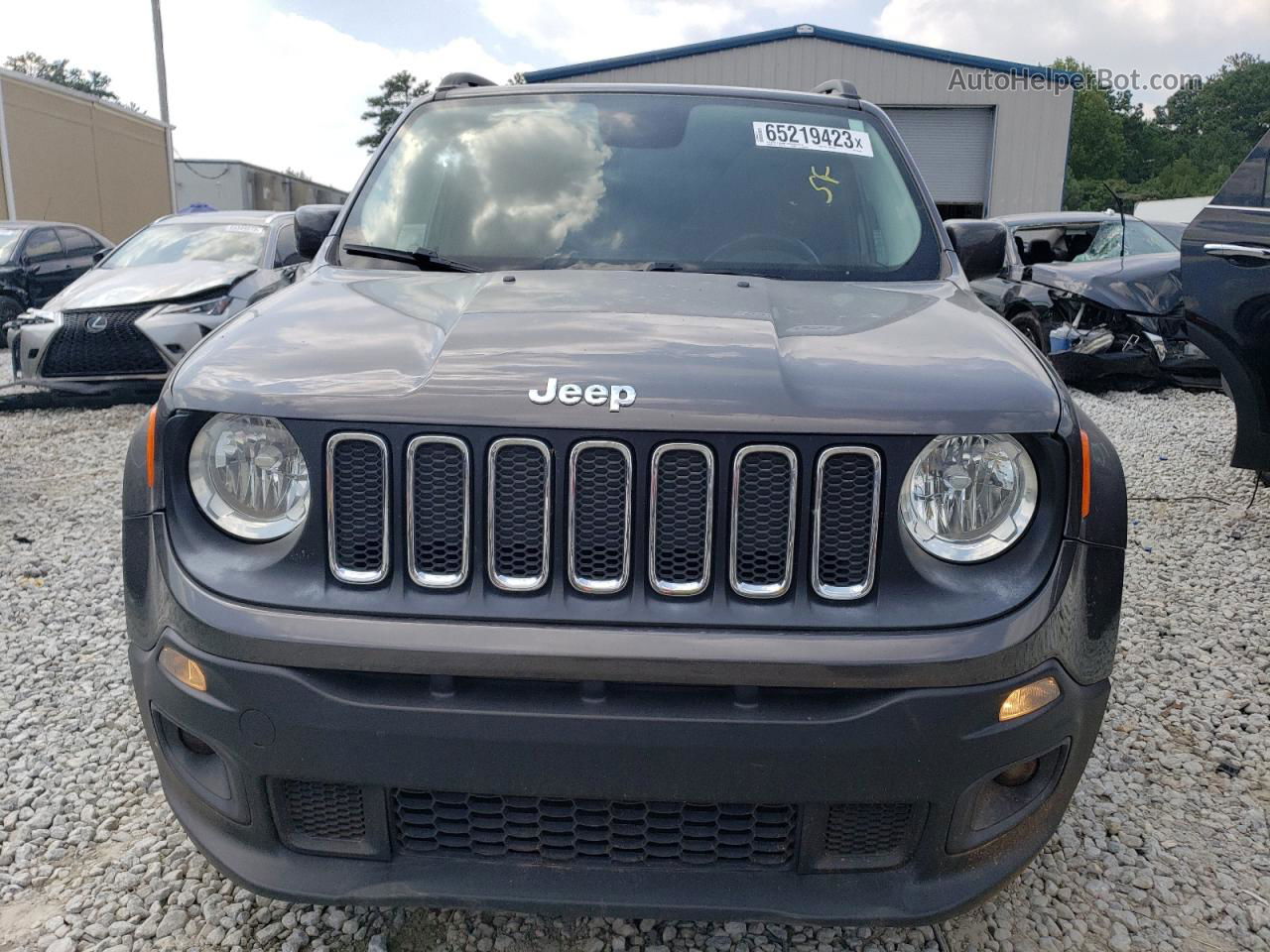 2017 Jeep Renegade Latitude Charcoal vin: ZACCJABB2HPF98970