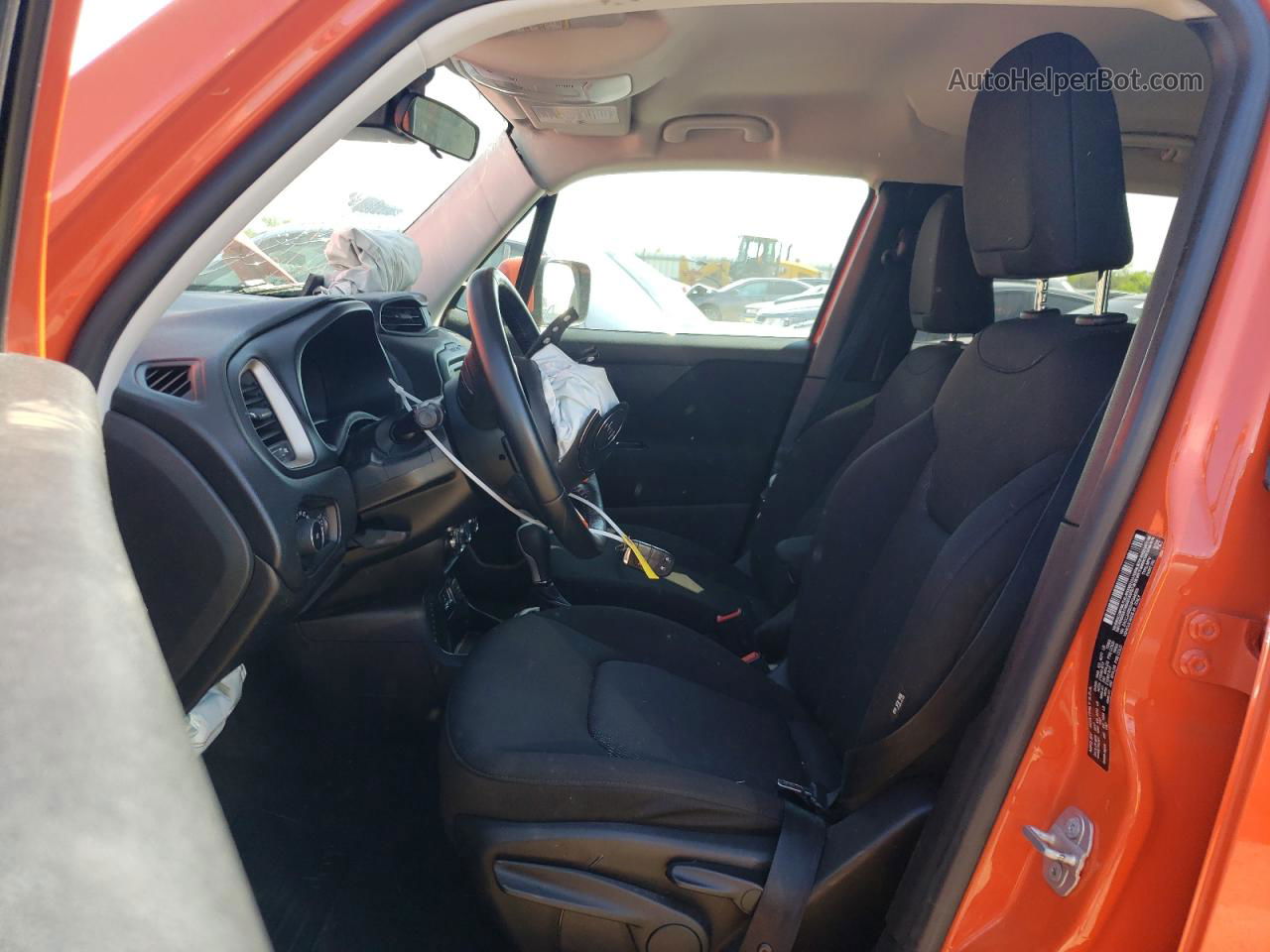 2017 Jeep Renegade Latitude Orange vin: ZACCJABB2HPG44068