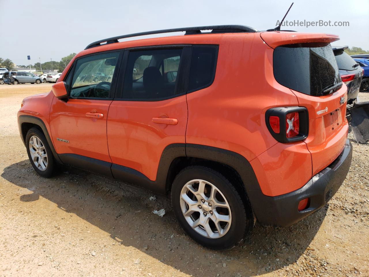 2017 Jeep Renegade Latitude Orange vin: ZACCJABB2HPG52865