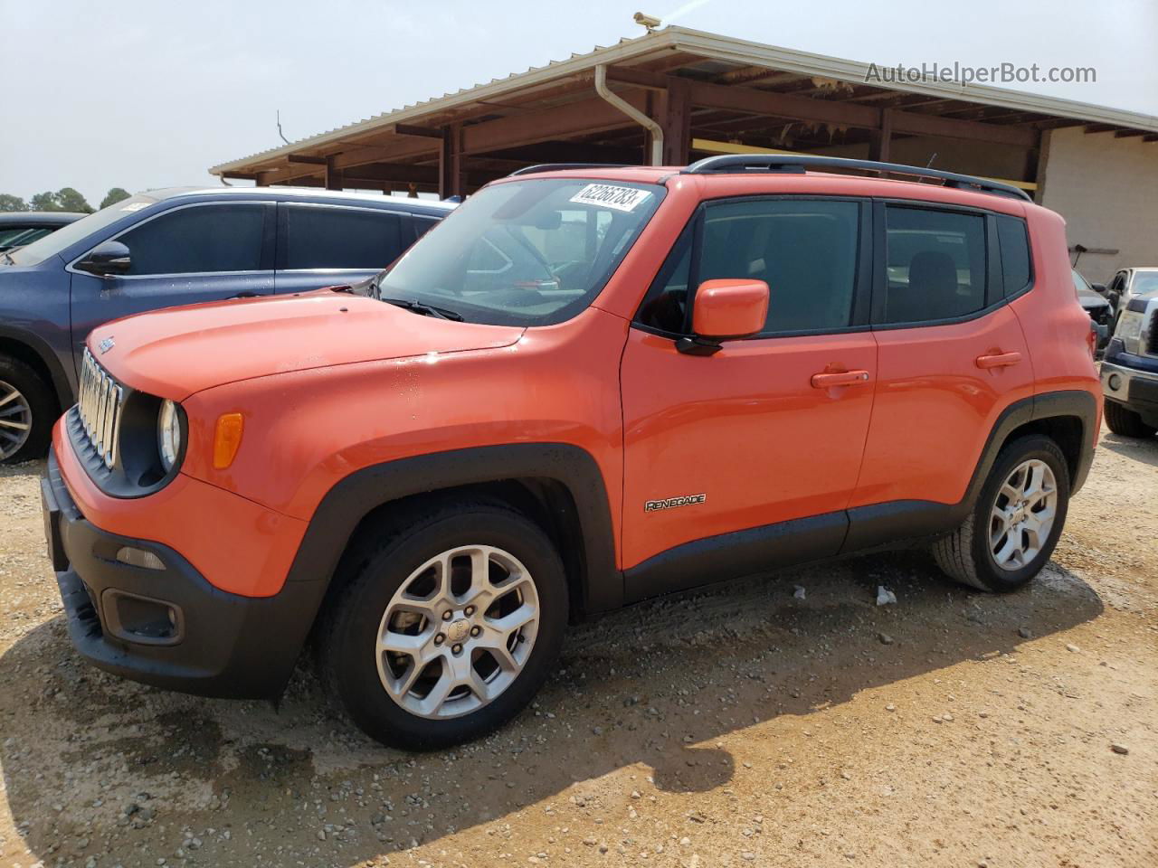 2017 Jeep Renegade Latitude Orange vin: ZACCJABB2HPG52865