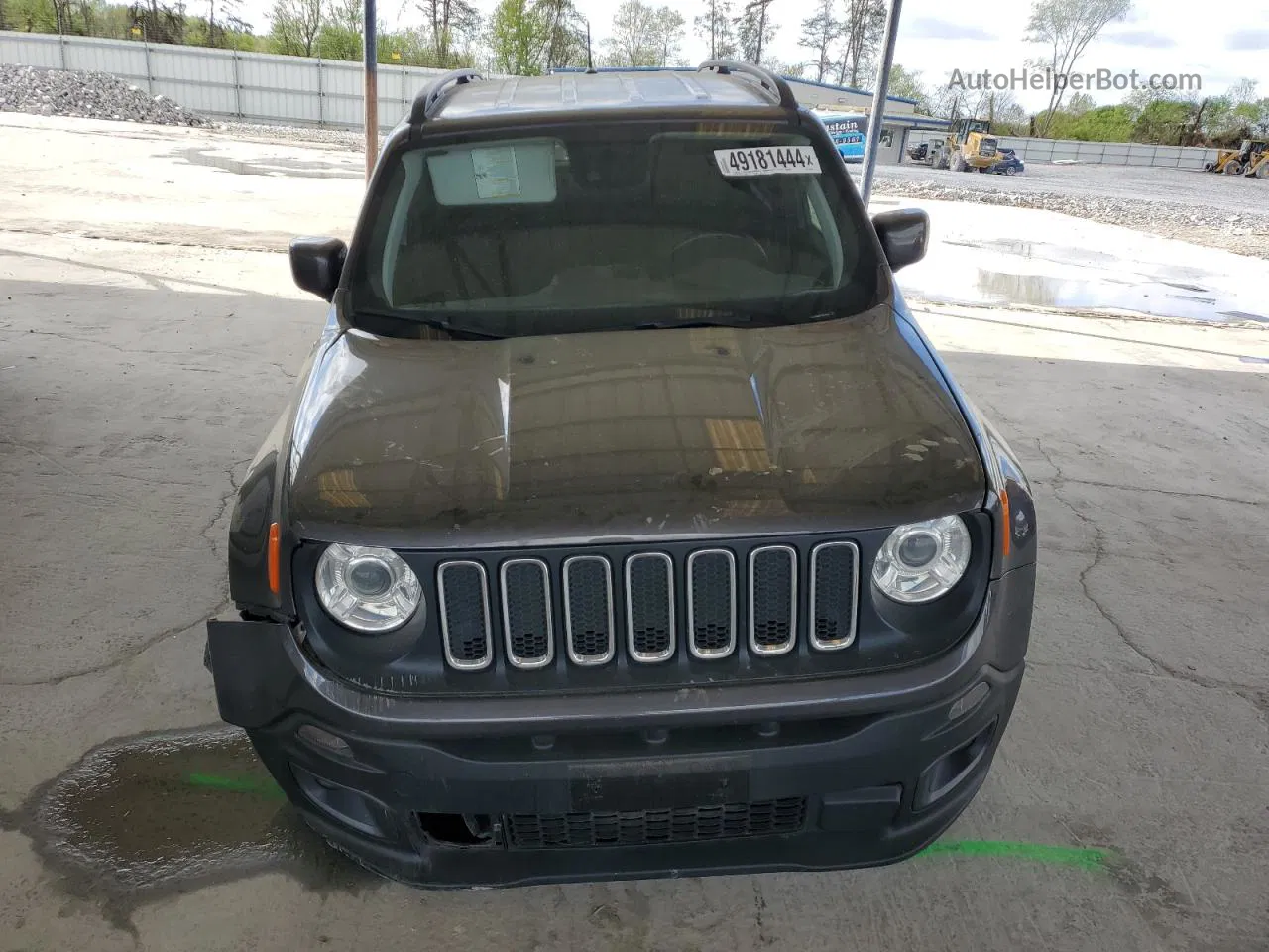 2018 Jeep Renegade Latitude Gray vin: ZACCJABB2JPG90991