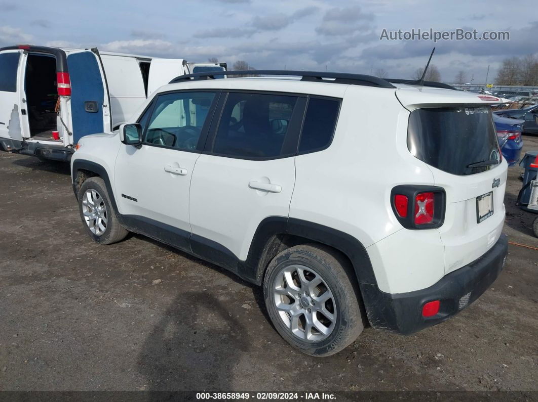 2018 Jeep Renegade Latitude Fwd Белый vin: ZACCJABB2JPH06848