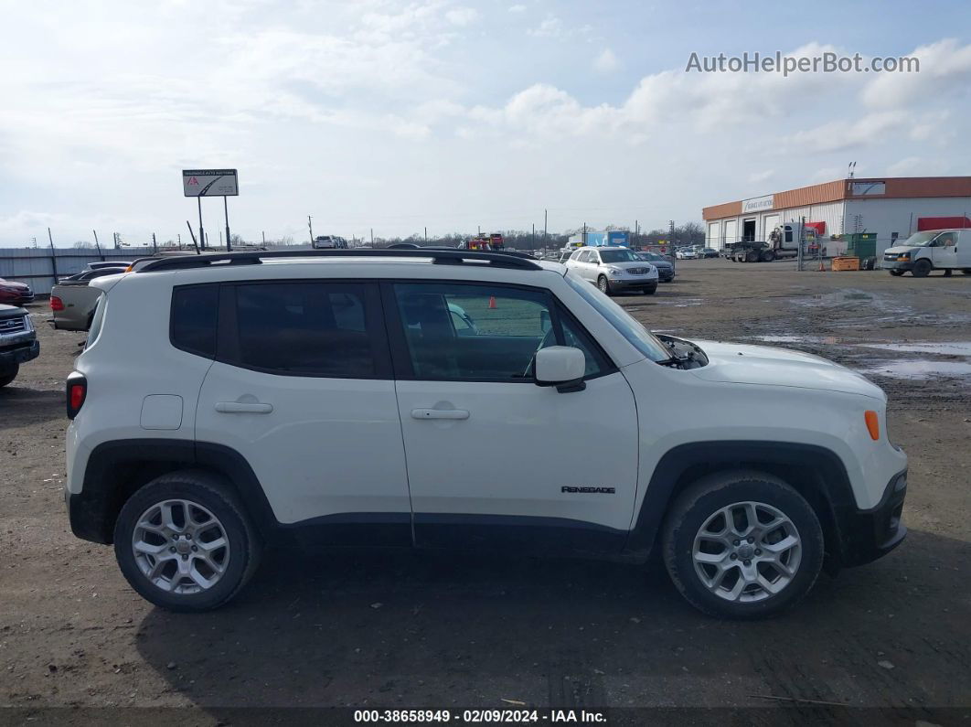 2018 Jeep Renegade Latitude Fwd White vin: ZACCJABB2JPH06848