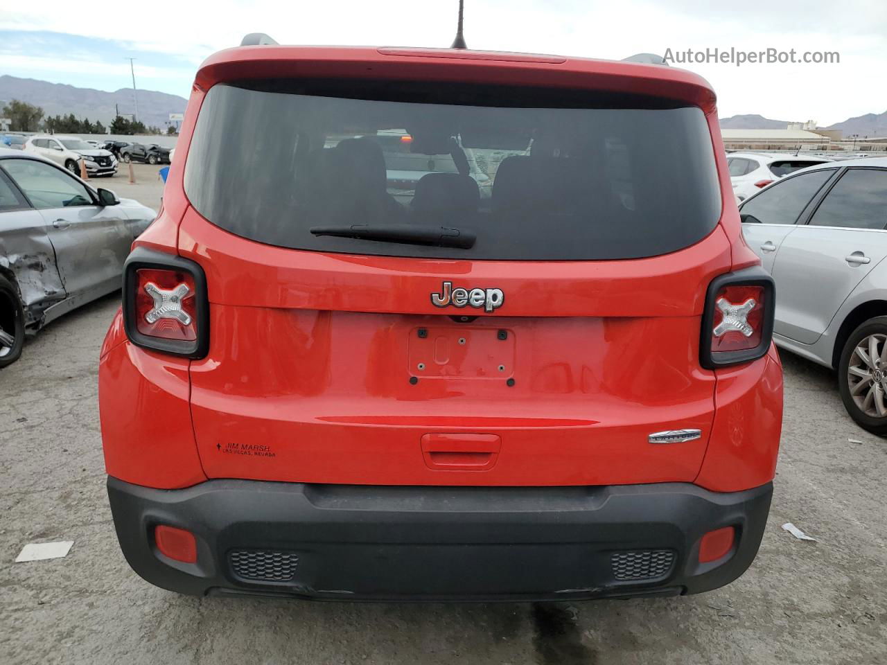 2018 Jeep Renegade Latitude Red vin: ZACCJABB2JPH87785