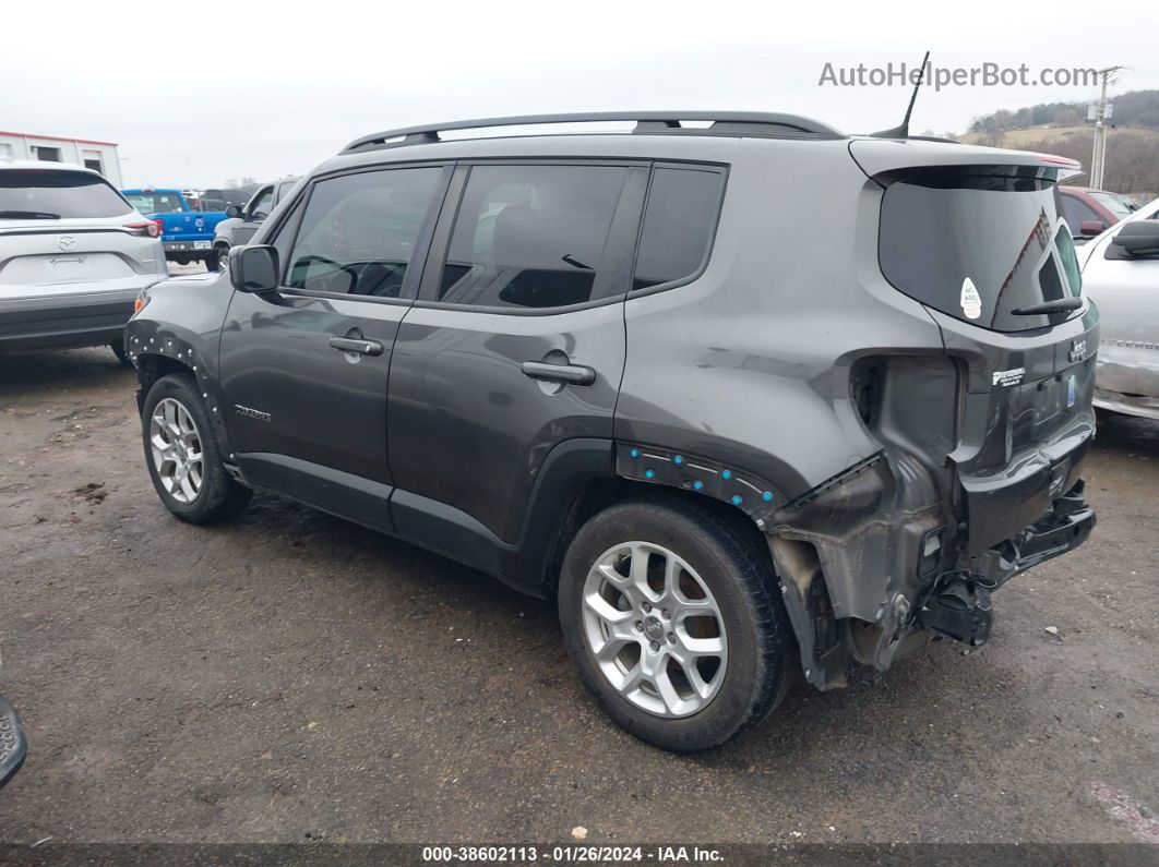 2018 Jeep Renegade Latitude Fwd Gray vin: ZACCJABB2JPJ35729