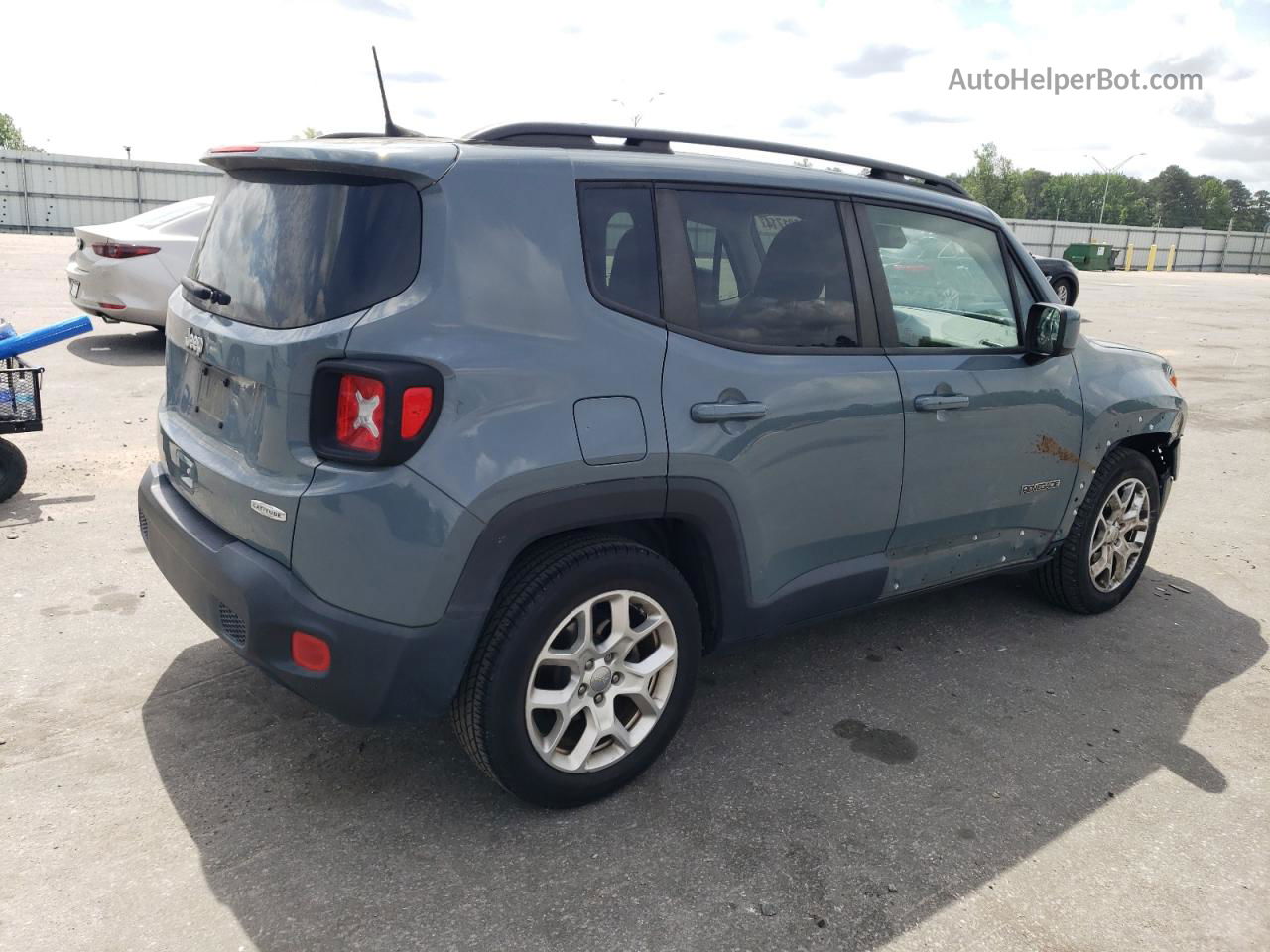 2018 Jeep Renegade Latitude Blue vin: ZACCJABB2JPJ58024