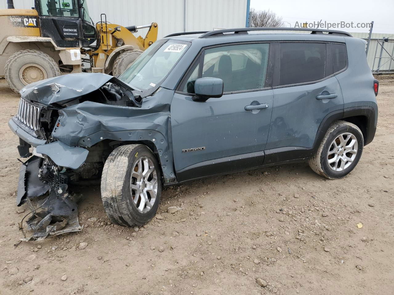 2017 Jeep Renegade Latitude Blue vin: ZACCJABB3HPG15162