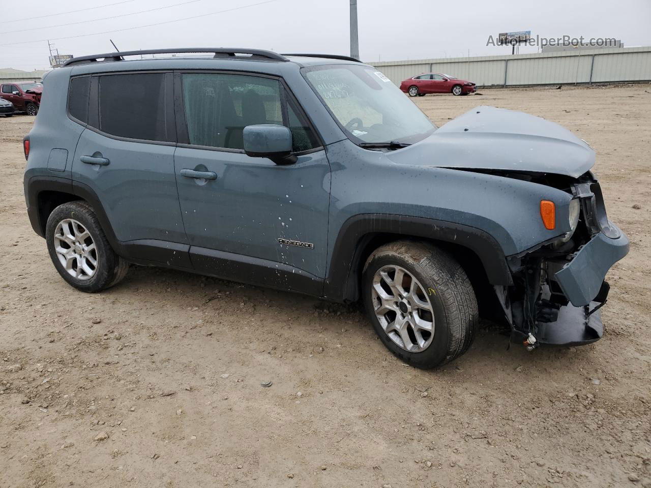 2017 Jeep Renegade Latitude Blue vin: ZACCJABB3HPG15162