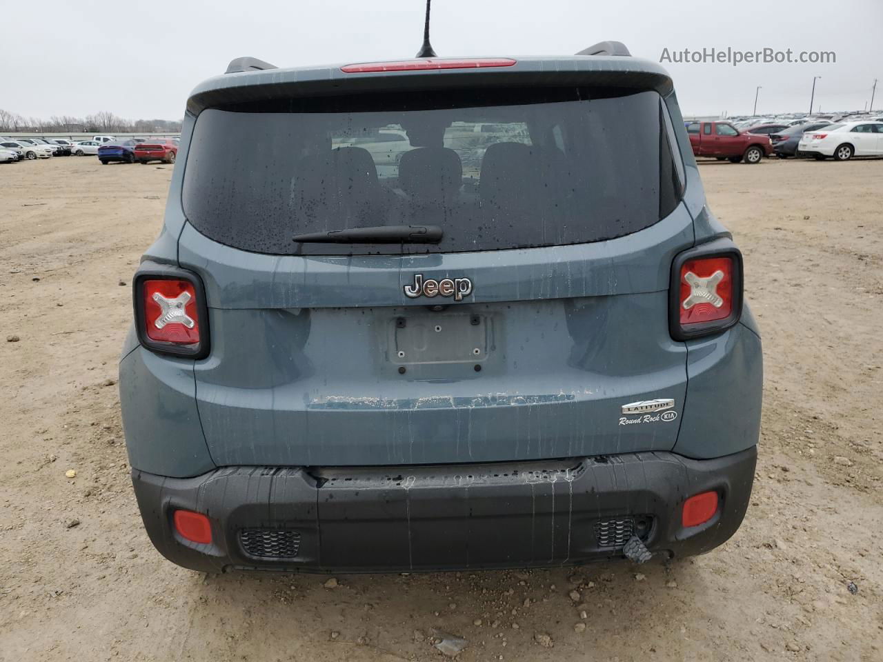 2017 Jeep Renegade Latitude Blue vin: ZACCJABB3HPG15162