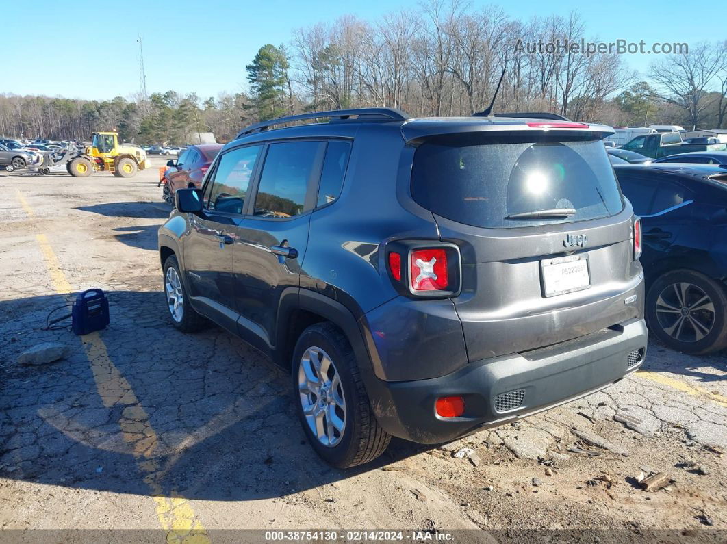 2017 Jeep Renegade Latitude Fwd Gray vin: ZACCJABB3HPG52213