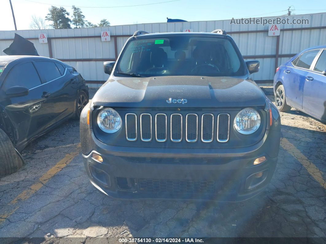 2017 Jeep Renegade Latitude Fwd Gray vin: ZACCJABB3HPG52213