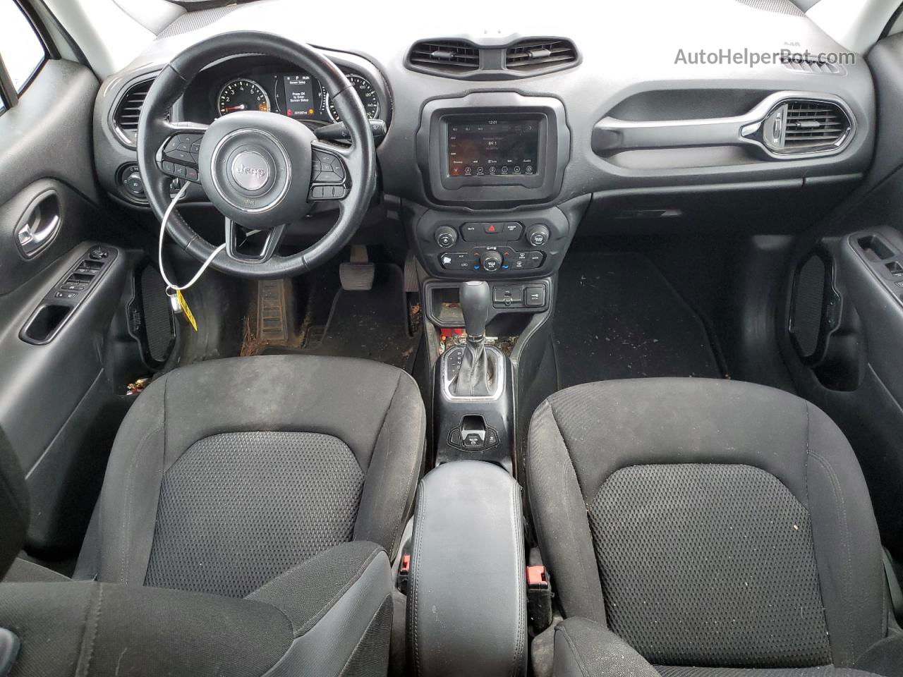 2018 Jeep Renegade Latitude White vin: ZACCJABB3JPG90126