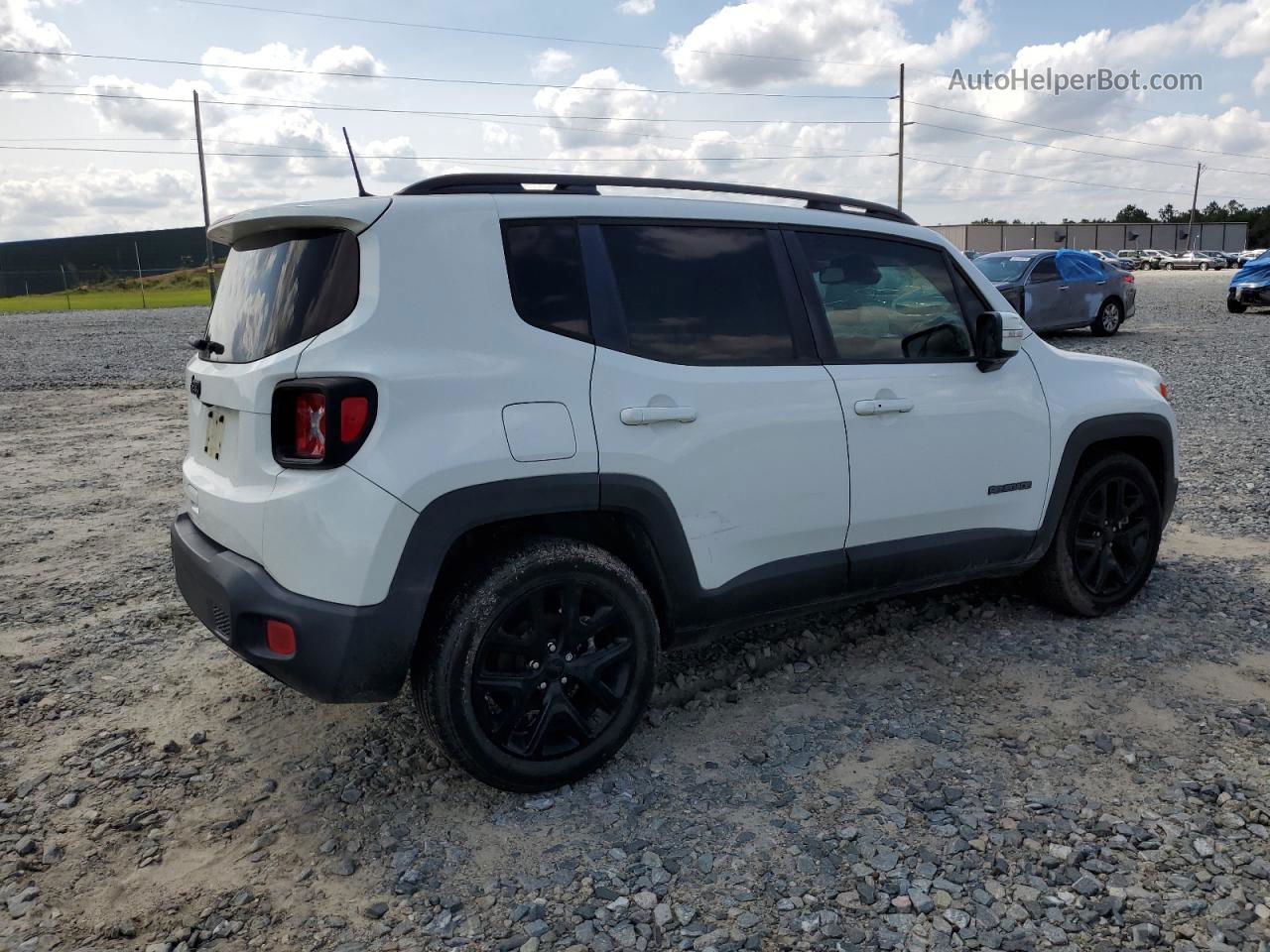 2018 Jeep Renegade Latitude White vin: ZACCJABB3JPG92071