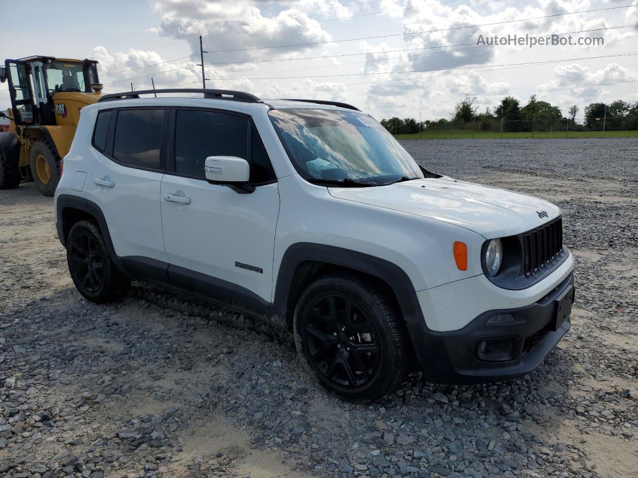 2018 Jeep Renegade Latitude White vin: ZACCJABB3JPG92071