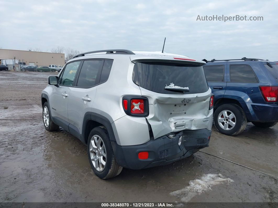 2018 Jeep Renegade Latitude Fwd Gray vin: ZACCJABB3JPJ31494