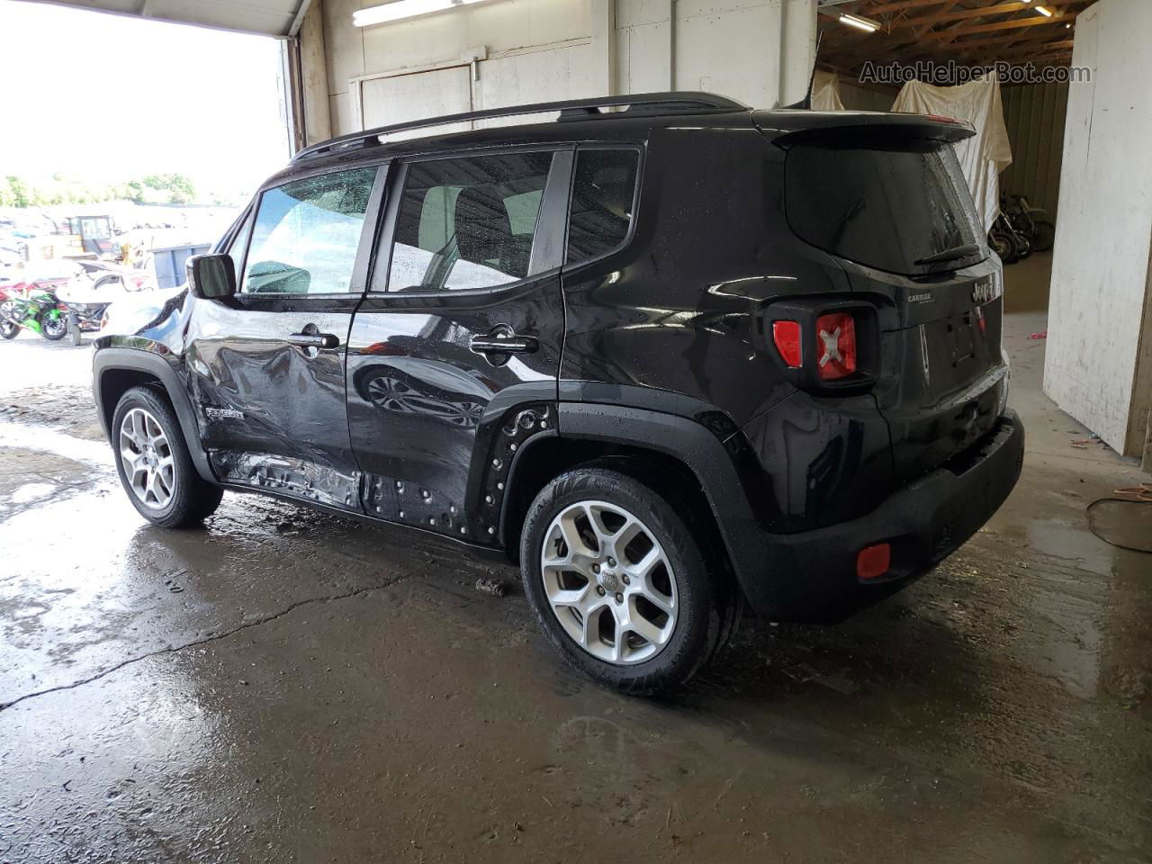 2018 Jeep Renegade Latitude Черный vin: ZACCJABB3JPJ40793