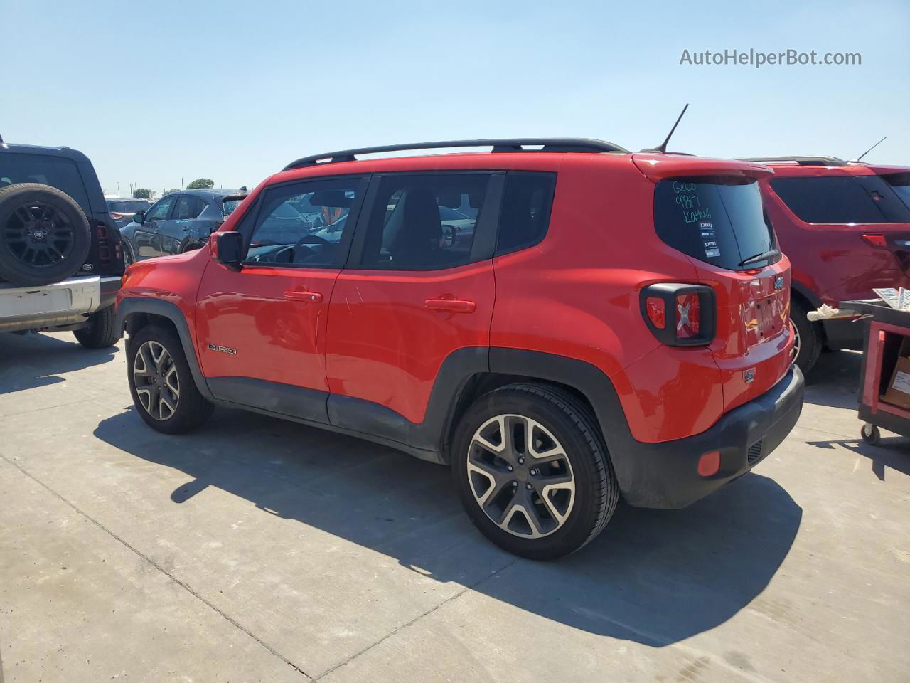 2017 Jeep Renegade Latitude Red vin: ZACCJABB4HPE69273