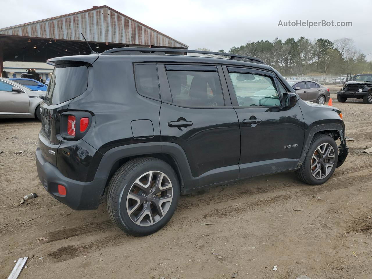 2017 Jeep Renegade Latitude Black vin: ZACCJABB4HPF70099