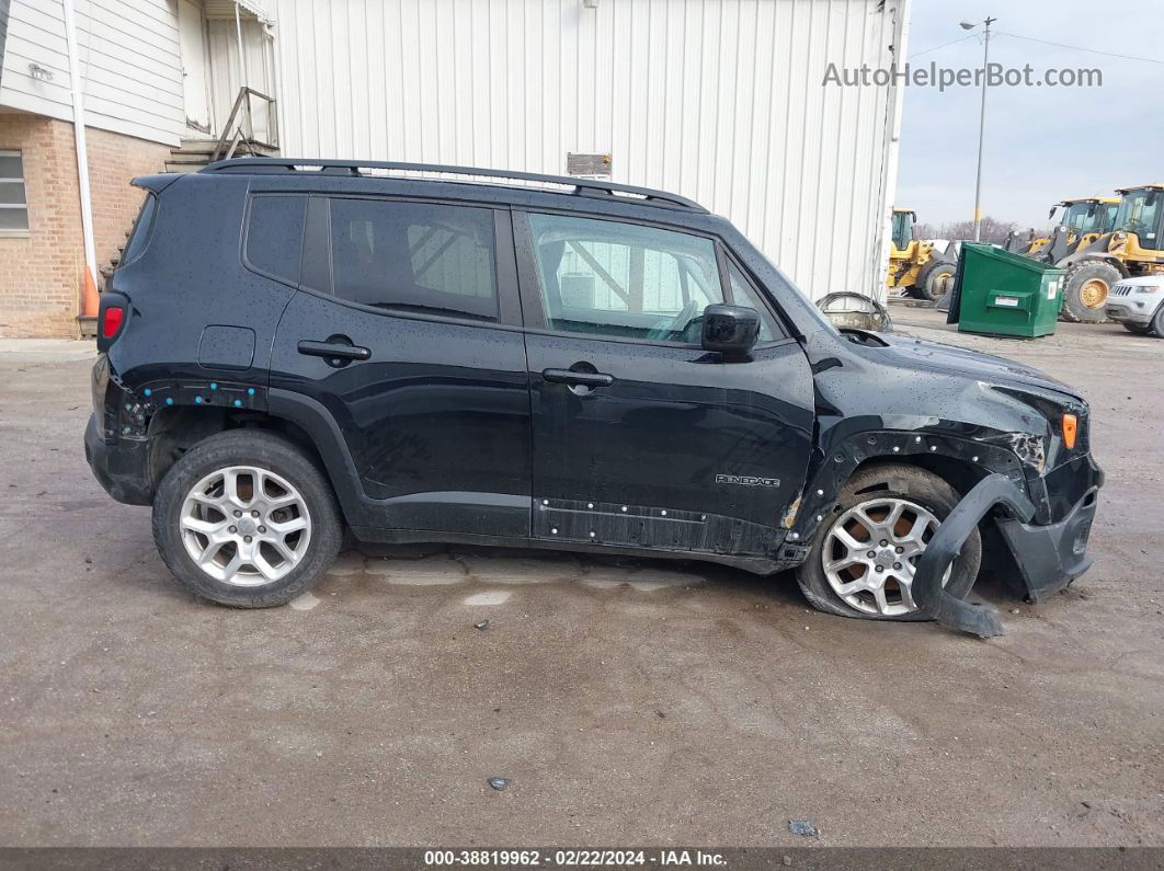 2017 Jeep Renegade Latitude Fwd Black vin: ZACCJABB4HPG52995