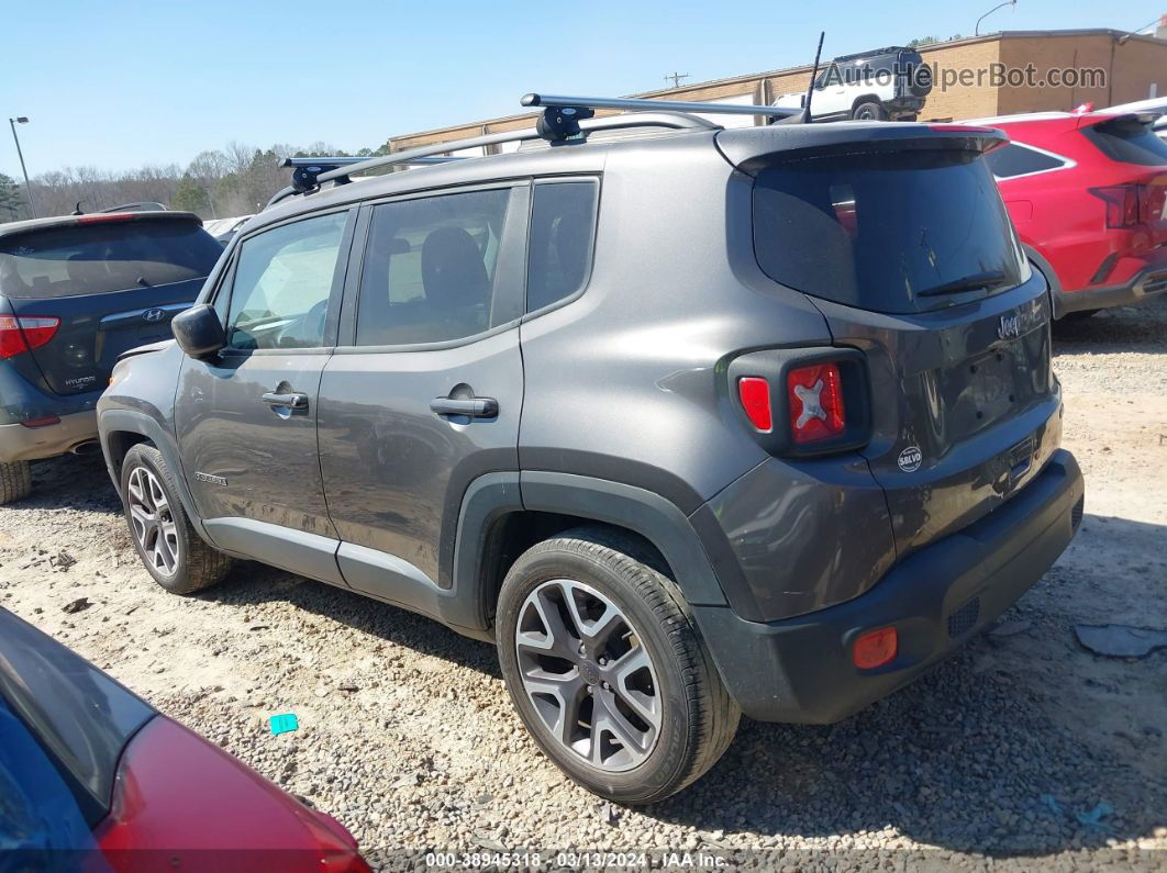 2018 Jeep Renegade Latitude Fwd Gray vin: ZACCJABB4JPG81774