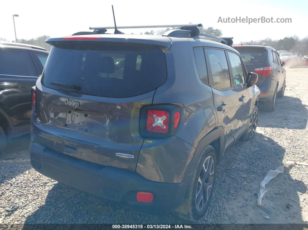 2018 Jeep Renegade Latitude Fwd Серый vin: ZACCJABB4JPG81774