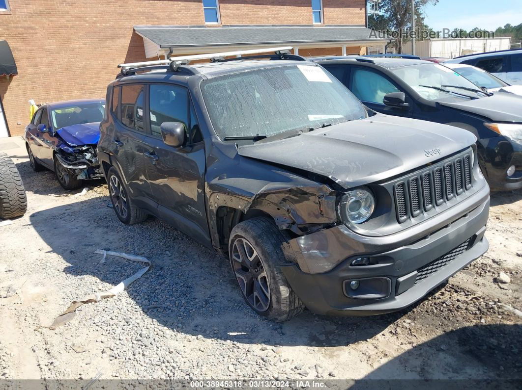 2018 Jeep Renegade Latitude Fwd Gray vin: ZACCJABB4JPG81774