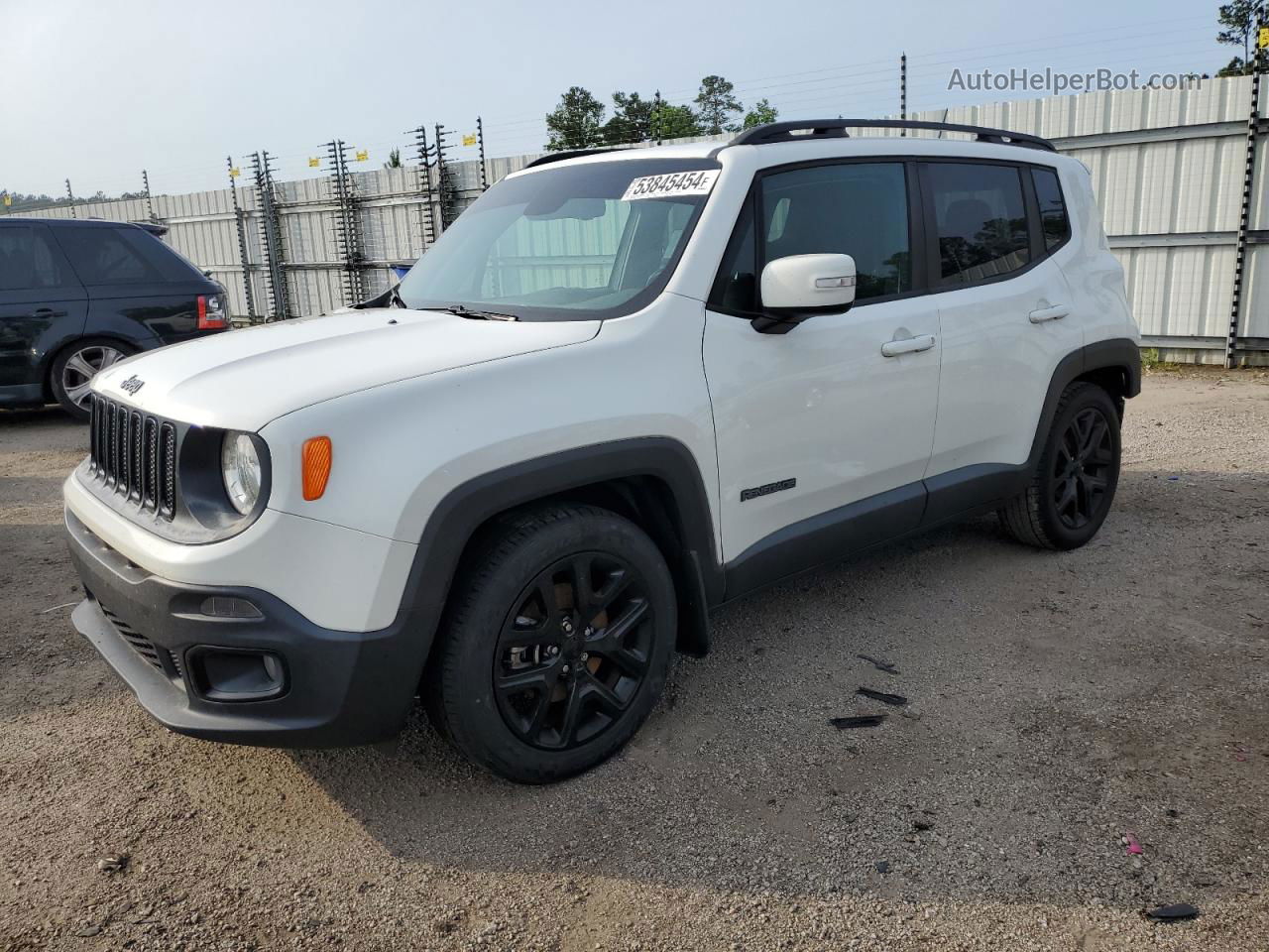 2018 Jeep Renegade Latitude White vin: ZACCJABB4JPG96775