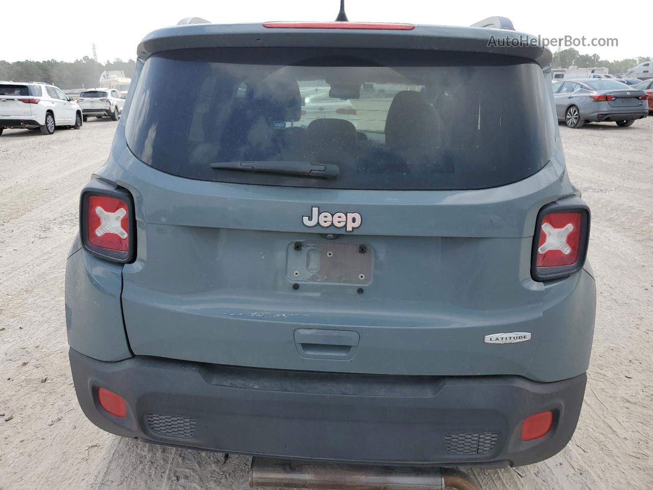 2018 Jeep Renegade Latitude Blue vin: ZACCJABB4JPH29421