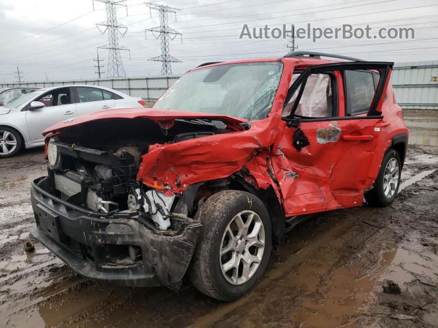 2018 Jeep Renegade Latitude Красный vin: ZACCJABB4JPJ25641