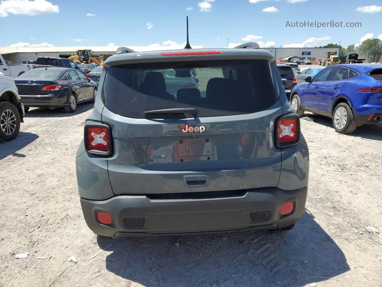 2018 Jeep Renegade Latitude Teal vin: ZACCJABB4JPJ40785