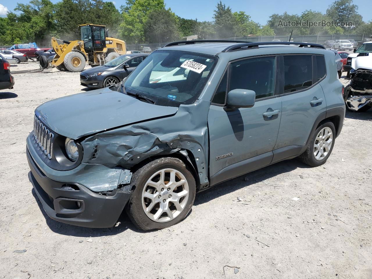 2018 Jeep Renegade Latitude Teal vin: ZACCJABB4JPJ40785