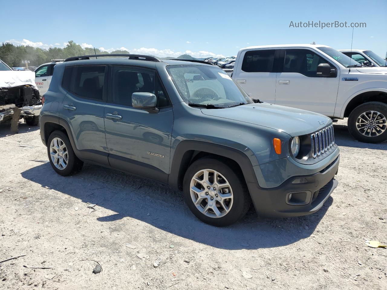 2018 Jeep Renegade Latitude Teal vin: ZACCJABB4JPJ40785