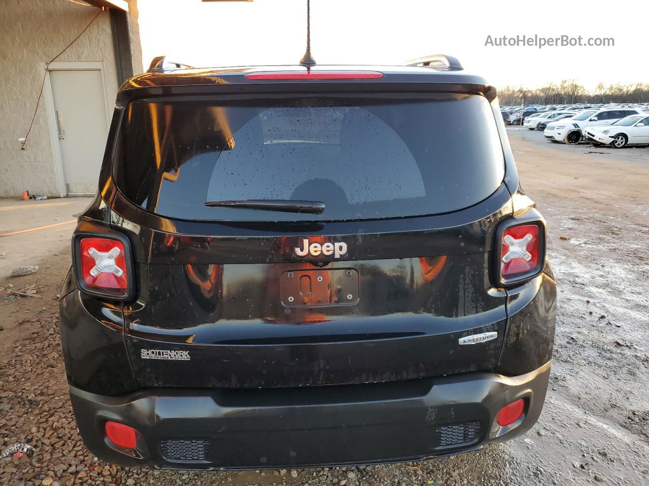 2017 Jeep Renegade Latitude Black vin: ZACCJABB5HPF35135