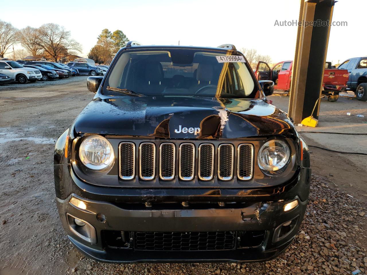 2017 Jeep Renegade Latitude Black vin: ZACCJABB5HPF35135