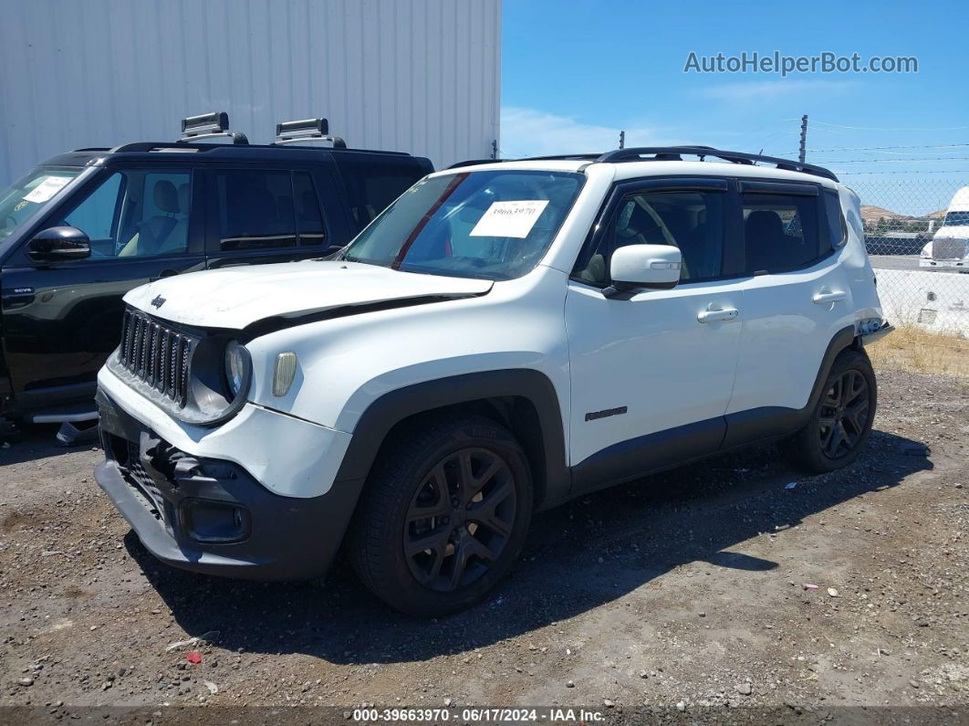 2017 Jeep Renegade Altitude Fwd White vin: ZACCJABB5HPF93133