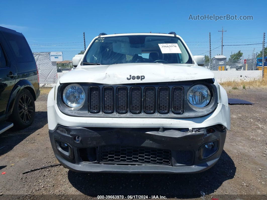 2017 Jeep Renegade Altitude Fwd White vin: ZACCJABB5HPF93133