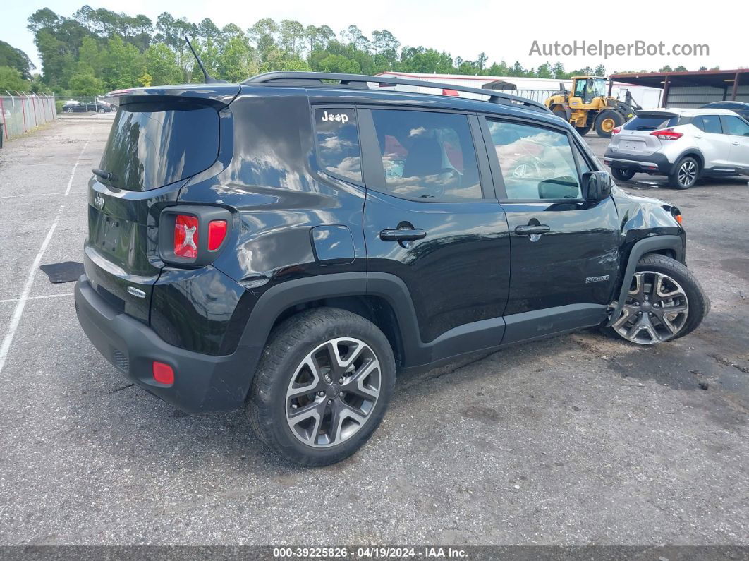 2017 Jeep Renegade Latitude Fwd Black vin: ZACCJABB5HPG14661