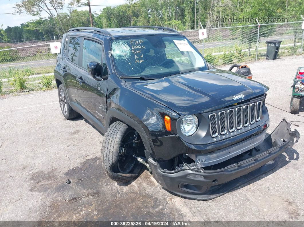 2017 Jeep Renegade Latitude Fwd Black vin: ZACCJABB5HPG14661